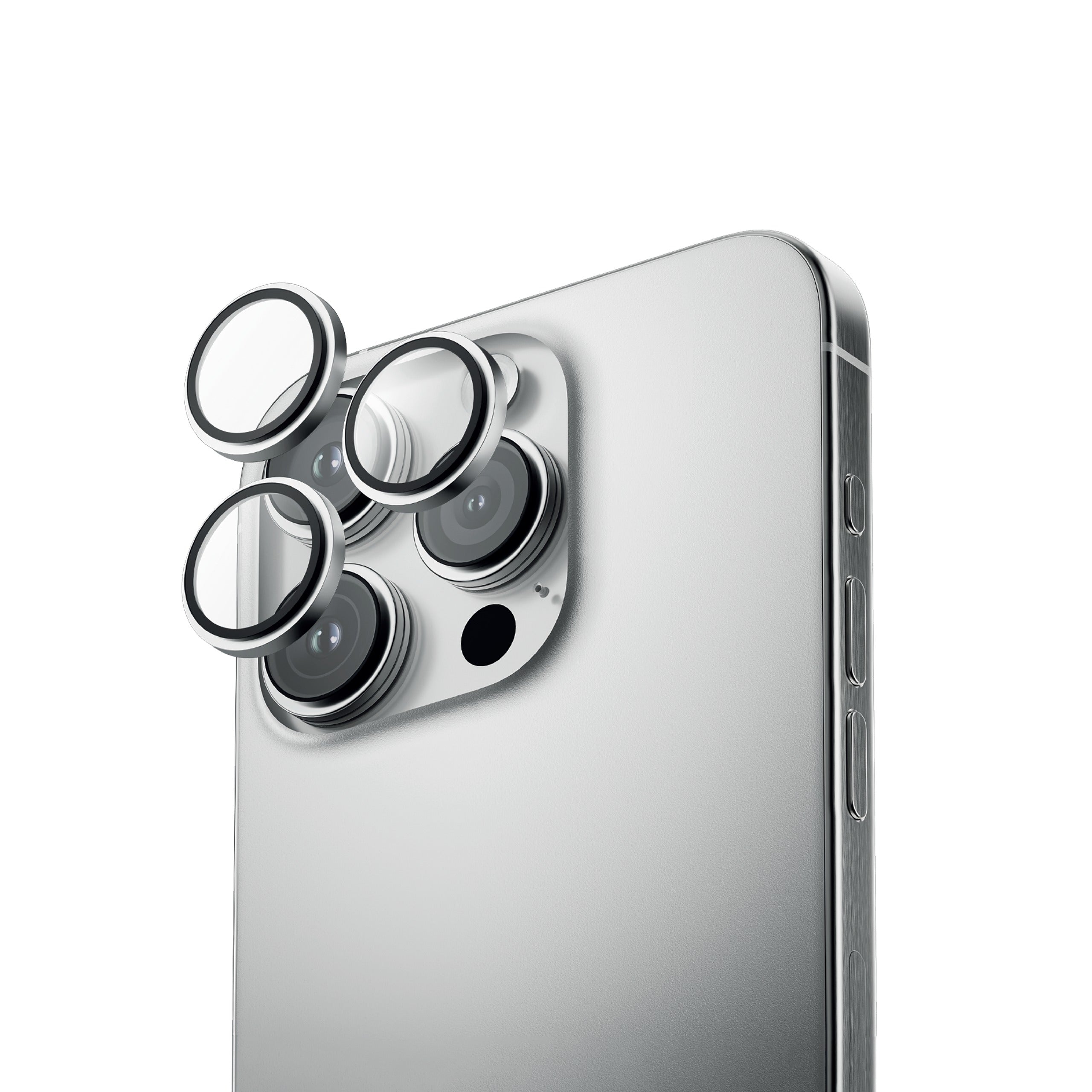 LZEL iPhone 16 Pro/16 Pro Max Crystal Shield | Silver LZEL iPhone 16 Pro/16 Pro Max Crystal Shield | Silver